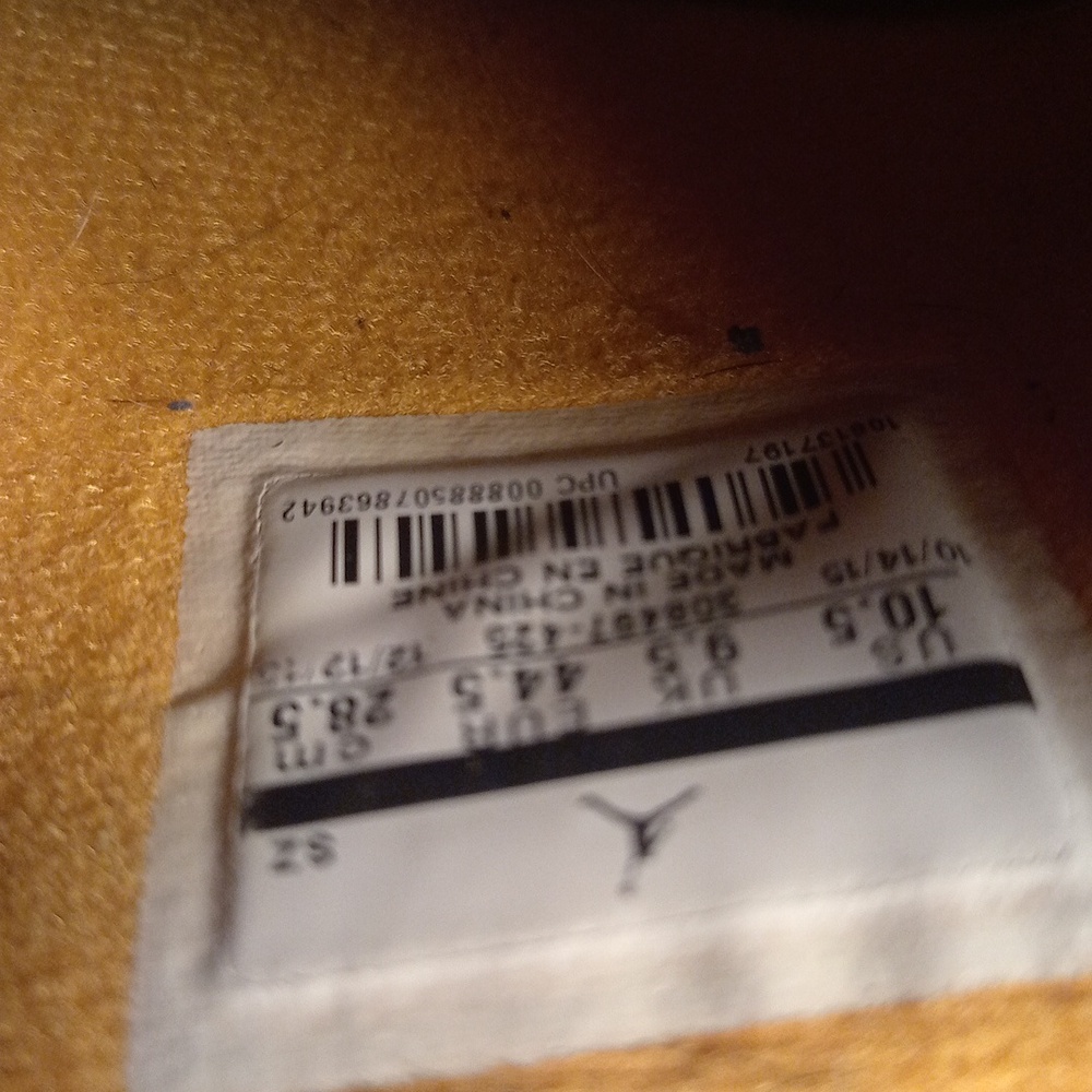 Size 10.5 - Air Jordan 4 Retro Dunk From Above OG box excellent condition - Picture 13 of 13